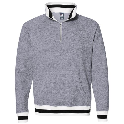 Peppered Fleece Quarter-Zip Sweatshirt Thumbnail