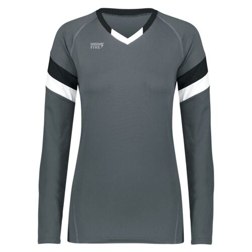 Girls TruHit Tri-Color Long Sleeve Jersey Thumbnail