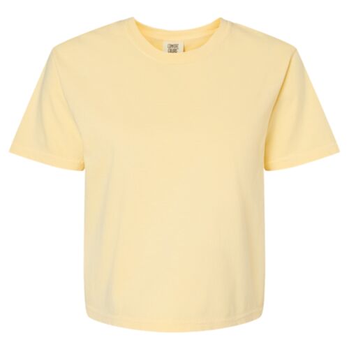 Women's Garment-Dyed Heavyweight Boxy T-Shirt Thumbnail