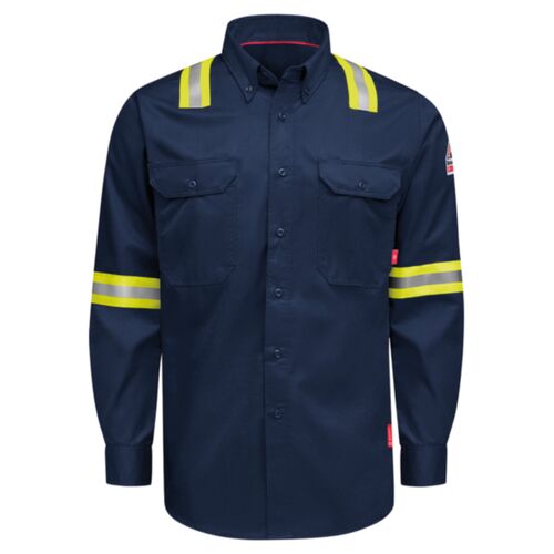Men's Nomex® Comfort Enhanced-Vis Woven Long Sleeve Shirt Thumbnail