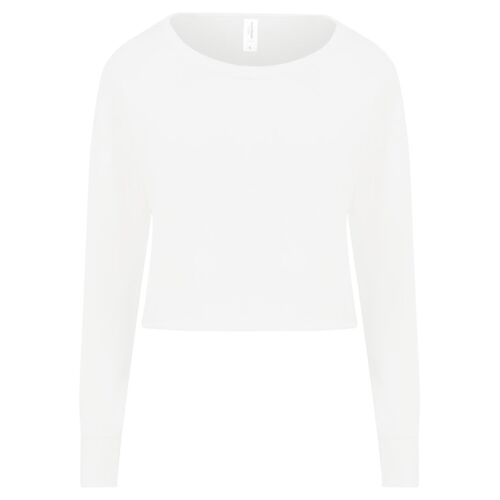 Women's Cropped Crewneck Sweatshirt Thumbnail