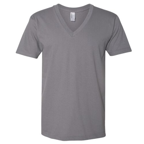 Unisex Fine Jersey V-Neck Tee Thumbnail