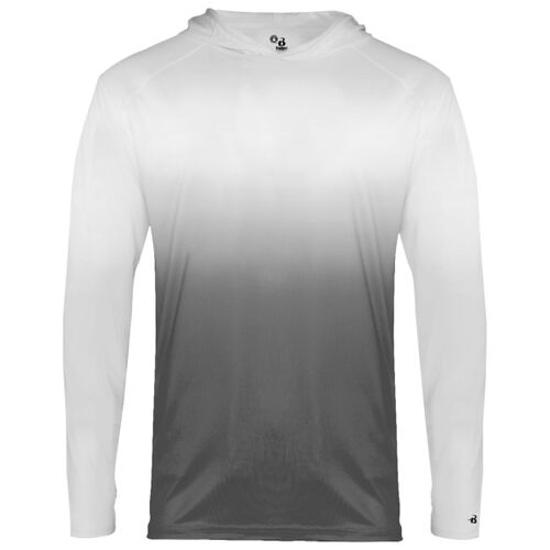 Youth Ombre Hooded Long Sleeve T-Shirt Thumbnail